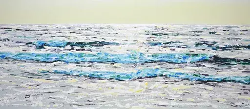 Iryna KASTSOVA - Peinture - 	Light. Ocean.