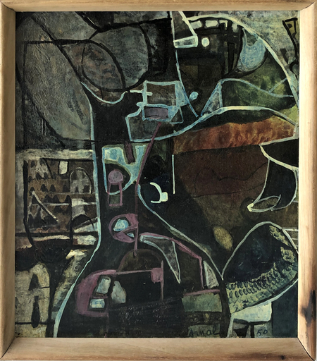 François ARNAL - Pittura - Abstract Composition
