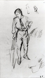 Édouard VUILLARD - Zeichnung Aquarell - Amateur de tableaux