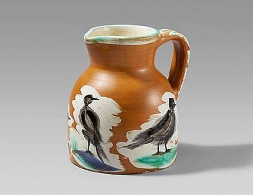 Pablo PICASSO - Ceramiche - Pichet aux Oiseaux (A.R. 456)