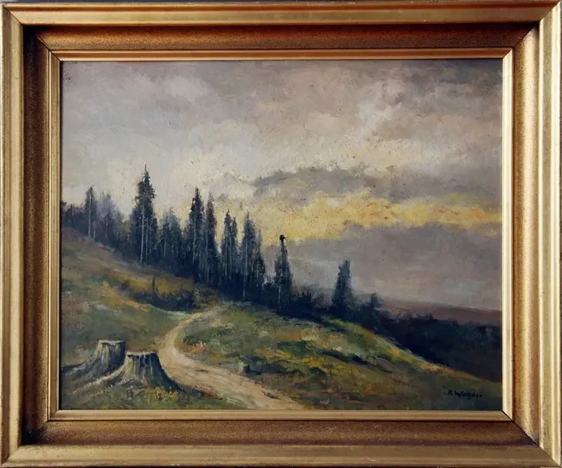 German mountain landscape by Alfred WAGNER buy art online artprice