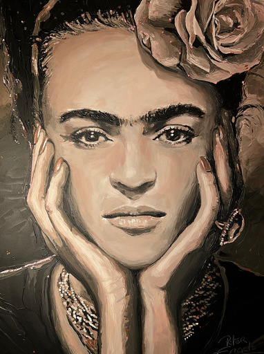 Peter ENGELS - Painting - Frida Kahlo