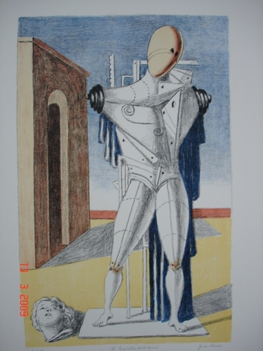 Giorgio DE CHIRICO - Print-Multiple - Il Trovatore solitario 1970