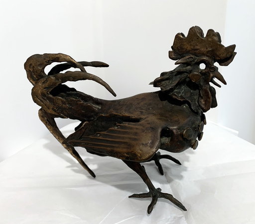 Luciano MINGUZZI - 雕塑 - Il Gallo
