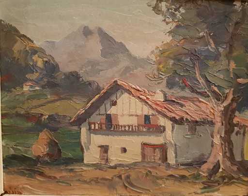 JIVA - Gemälde - Paysage Basque