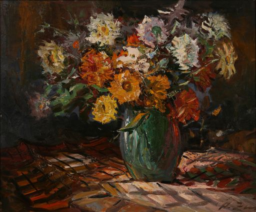 Aleksandrs ZVIEDRIS - Painting - Bouquet