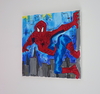 Frédéric TRUTEAU - Painting - Childhood Memories (Spiderman)