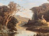 Jean Joseph Xavier BIDAULD - 绘画 - c. 1820-25 Paysage d’Italie néoclassique lumineux & idéalisé