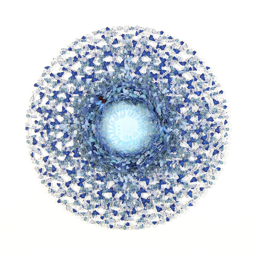 ANNALÙ - Sculpture-Volume - Dreamcatcher Blue Flymurrina