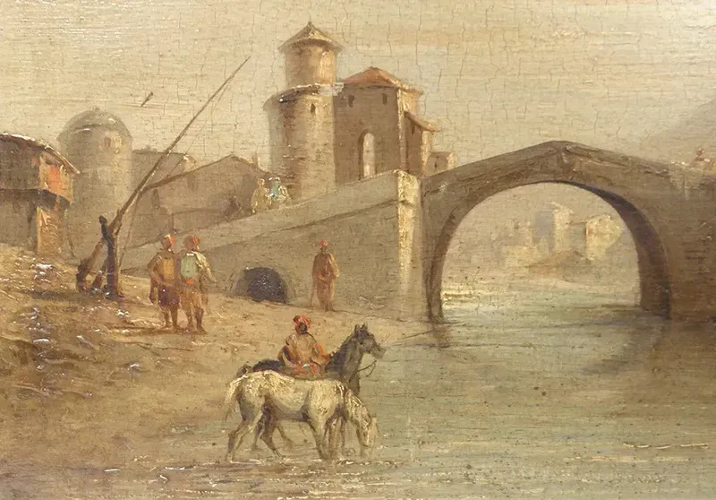 Paysage orientaliste | Ferdinand BONHEUR | vente en ligne art | artprice