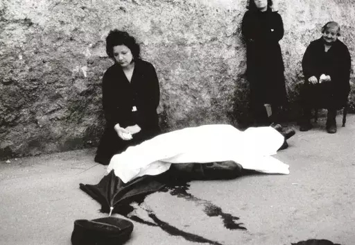 Franco ZECCHIN - Fotografia - Homicide of Benedetto Grado, Palermo (1983)