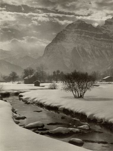 Hans Jakob SCHÖNWETTER - Photography - (Winterlandscape)