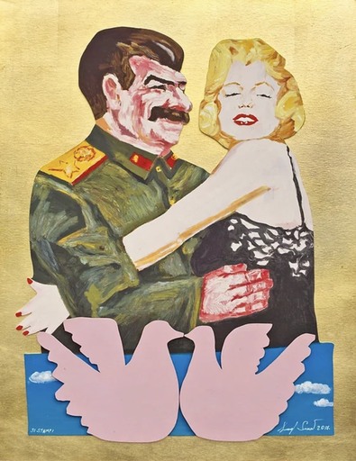 Leonid SOKOV - Print-Multiple - Stalin and Marilyn