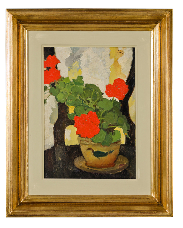 Nicolae TONITZA - Painting - Vase de Fleurs 