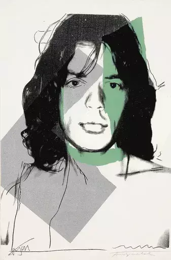 Andy WARHOL - Print-Multiple - Mick Jagger (FS II.138)
