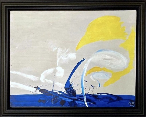 Jean DEGOTTEX - Painting - Etre la mer