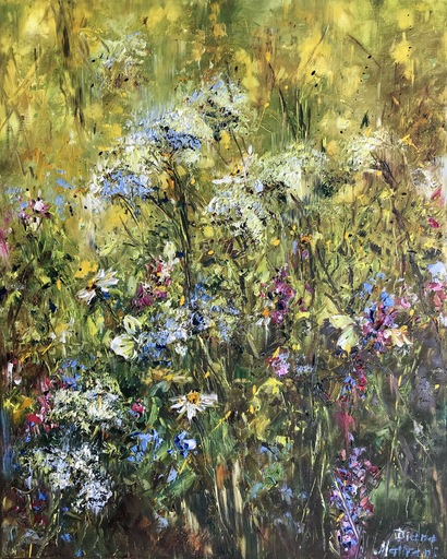 Diana MALIVANI - Gemälde - Summer Grass