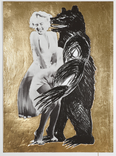 Leonid SOKOV - Stampa-Multiplo - Marilyn and Bear