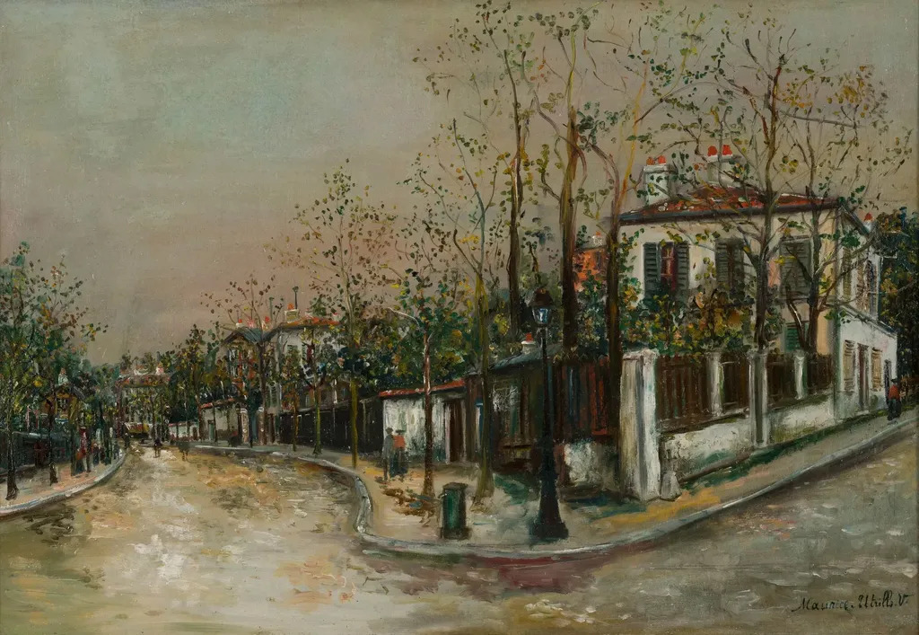 Maurice-UTRILLO-Rue-a-Sannois-