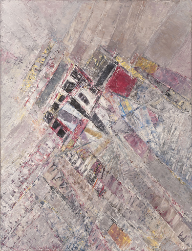 Jacques GERMAIN - Gemälde - Composition, 1985
