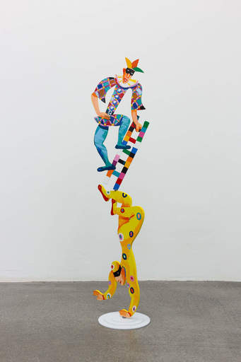David GERSTEIN - Escultura - Harlecino II