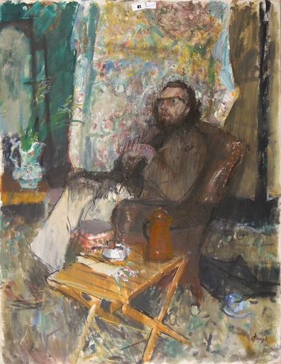John G. BOYD - Painting - Quiet Moment