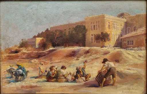 Anna RYCHTER-MAY - Pintura - Jerusalem