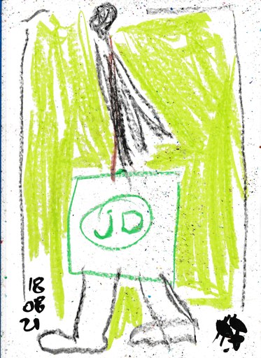 Harry BARTLETT FENNEY - Drawing-Watercolor - series jd bag 1/3 (19 08 21)