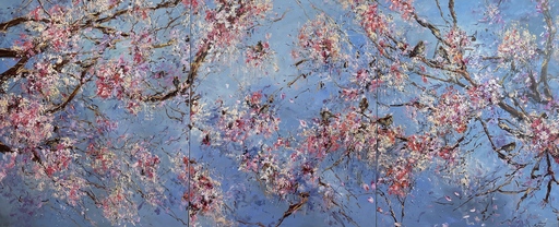 Diana MALIVANI - Gemälde - Spring. Triptych