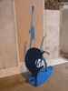 Laurent LARDIN - Sculpture-Volume - Personnage insecte fleur bleu sur surf