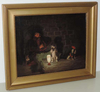 Pierre DE SALIS-SOGLIO - Peinture - Vagabund  mit seinen 3 Hunden