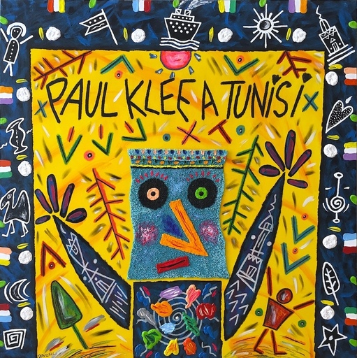 Bruno DONZELLI - Gemälde - Faccia di Paul Klee 