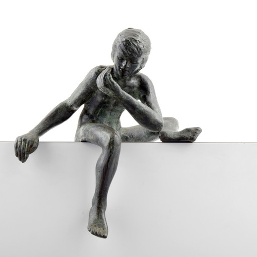 Victor SALMONES - Sculpture-Volume - Victor Salmones Nude Figural Sculpture