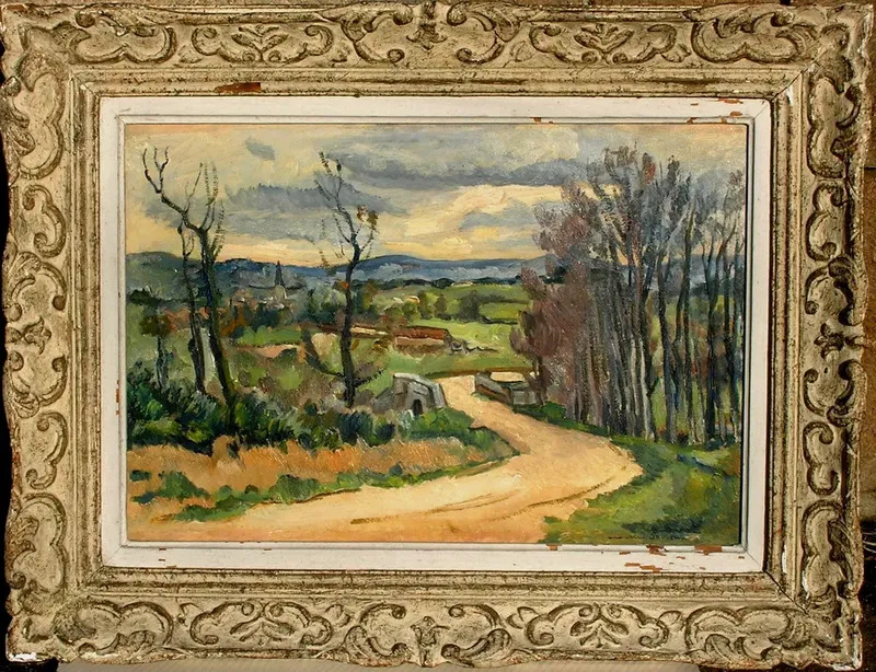 Maurice SAVREUX paysage creusois, oeuvres de la Place de Marché