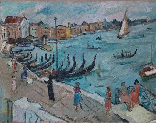 Irma STERN - Painting - Grand Canal, Venice 