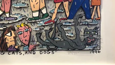 Its Raining Cats, and Dogs by | James RIZZI | buy art online