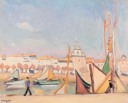 Albert MARQUET - Gemälde - La Rochelle