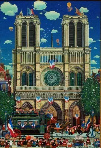 山形浩生 - 绘画 - Notre Dame de Paris