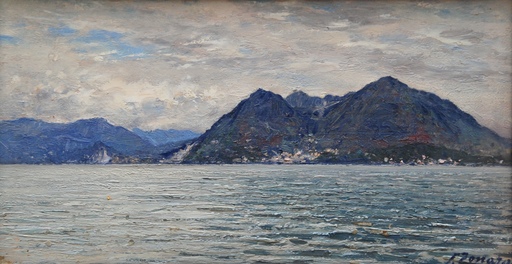 Fausto ZONARO - 绘画 - Lago Maggiore