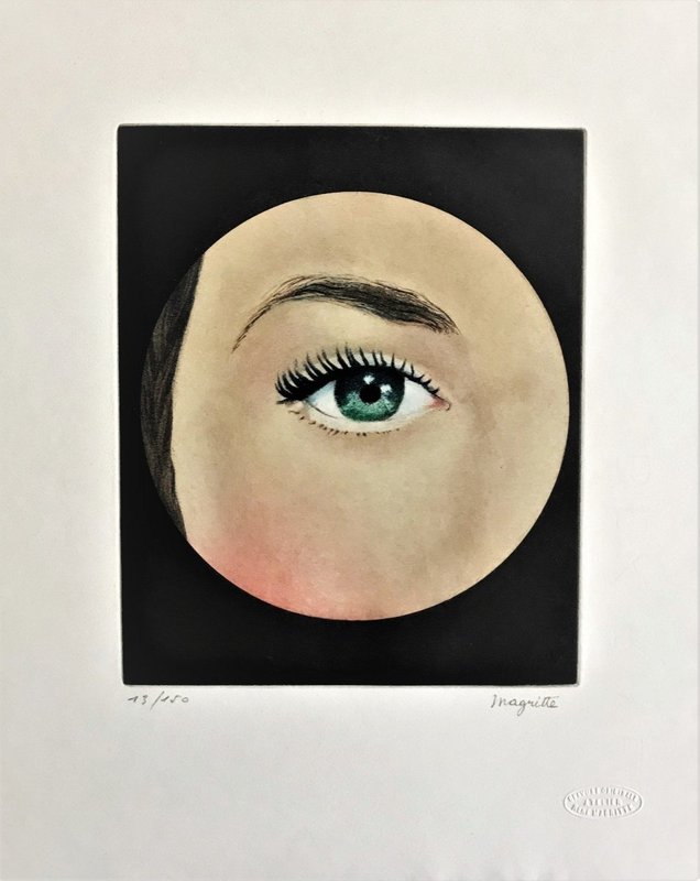 René MAGRITTE - Print-Multiple - L'œil 