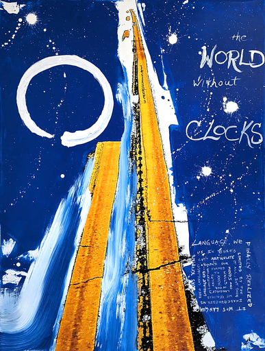 Jason ENGELUND - Peinture - World Without Clocks (015)