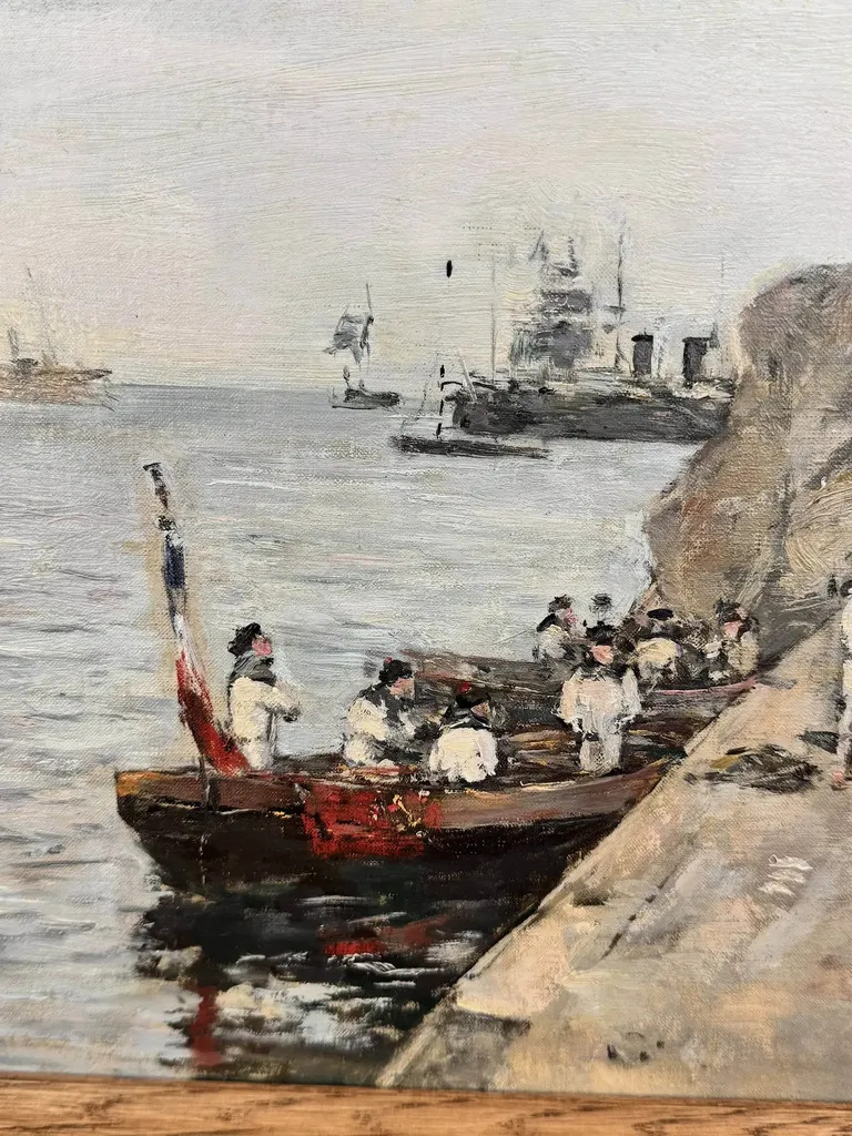 La rade de Villefranche by | Eugène BOUDIN | buy art online