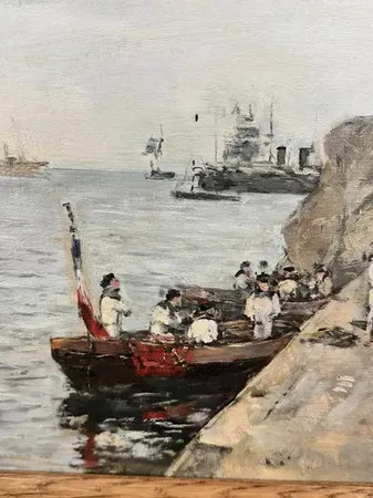 【​限​定​販​売​】 La rade online art buy | BOUDIN Eugène | by Villefranche de 絵画