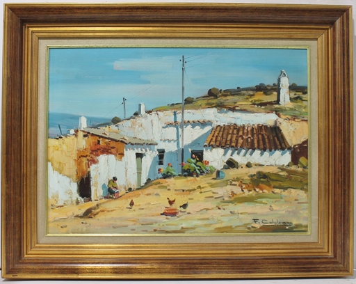 Francisco CALABUIG - Gemälde - Masía