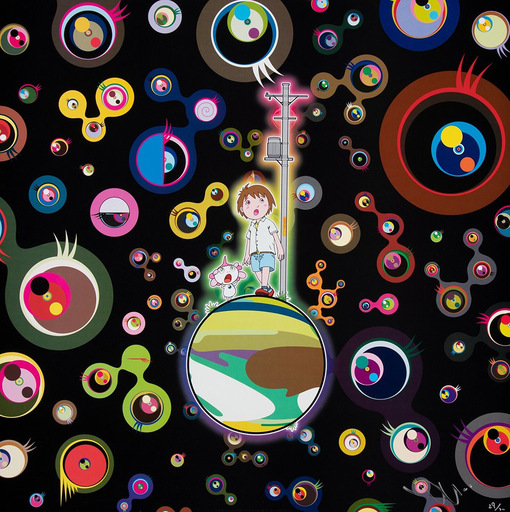 Takashi MURAKAMI - Druckgrafik-Multiple - Jellyfish eyes