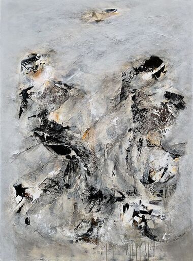 Sylvie BASTEAU - Gemälde - Le lieu du vent