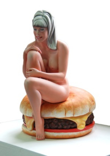 Mel RAMOS - Sculpture-Volume - Lady Burger