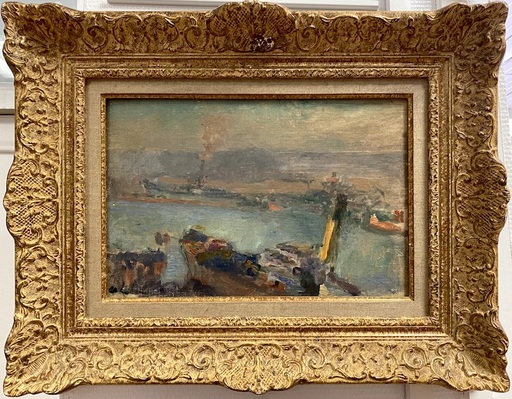 Albert Marie LEBOURG - Painting - Vallée de la Seine 