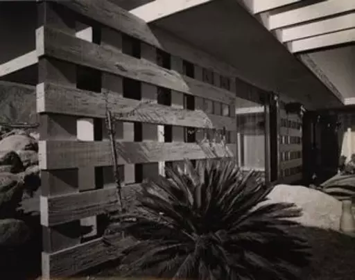 Julius SHULMAN - Fotografie - Raymond Loewy House, Palm Springs, California. architect Alb