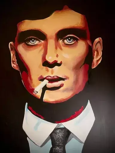 NINU ART - Pintura - Mr Shelby